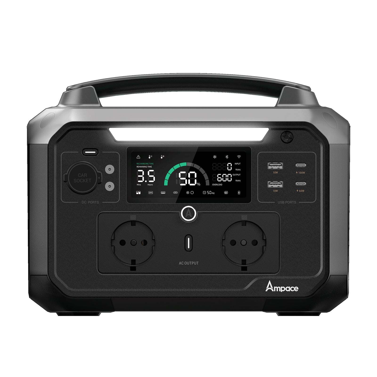 Ampace 600 Pro Portable Power Station