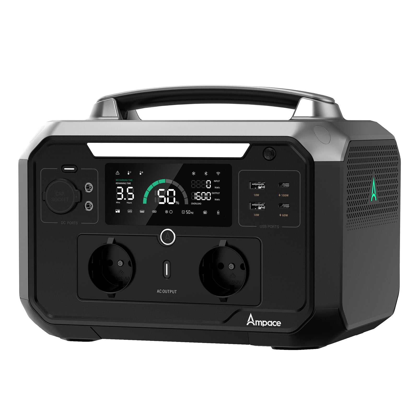 Ampace 600 Pro Portable Power Station